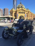 At Flinders Street station