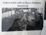 A 1960s photo of the Repco-Brabham factory