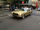 Mustang in Chinatown, Melbourne